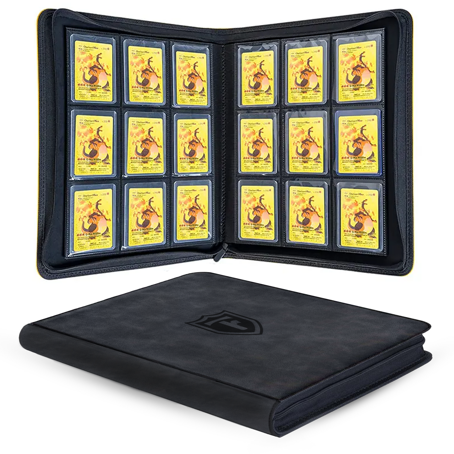 Top Loader Binder Holds 288 Toploaders, Premium Binder For Pokémon, MTG & TCG Cards
