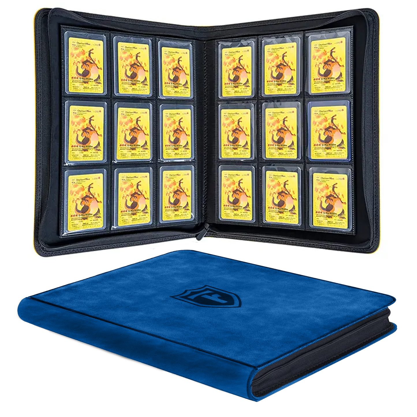 Top Loader Binder Holds 288 Toploaders, Premium Binder For Pokémon, MTG & TCG Cards