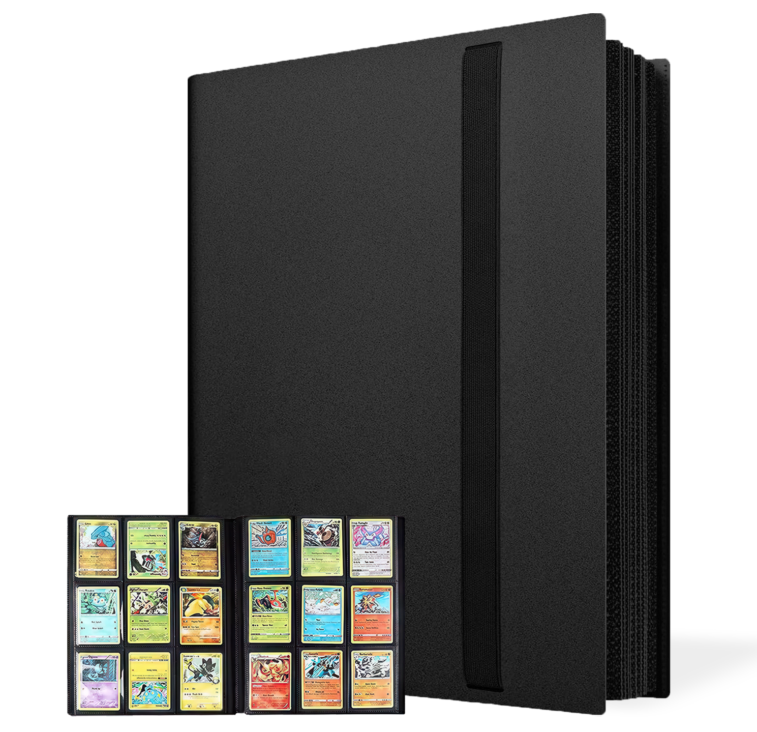 540 Pocket Trading Card Binder 30 Pages, 9-Pocket Side-Loading Album Trendiphy 540 Pocket Trading Card Binder 30 Pages, 9-Pocket Side-Loading Album Trendiphy
