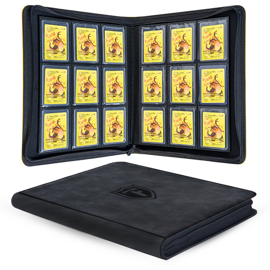 Top Loader Cards Binder 9 Pocket with 288 Card Capacity