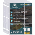 100 Extra Pages (1,800 Pockets)