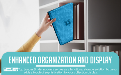 Top Loader Binder Holds 288 Toploaders, Premium Binder For Pokémon, MTG & TCG Cards