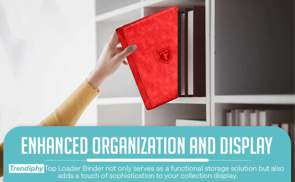 Top Loader Binder Holds 288 Toploaders, Premium Binder For Pokémon, MTG & TCG Cards
