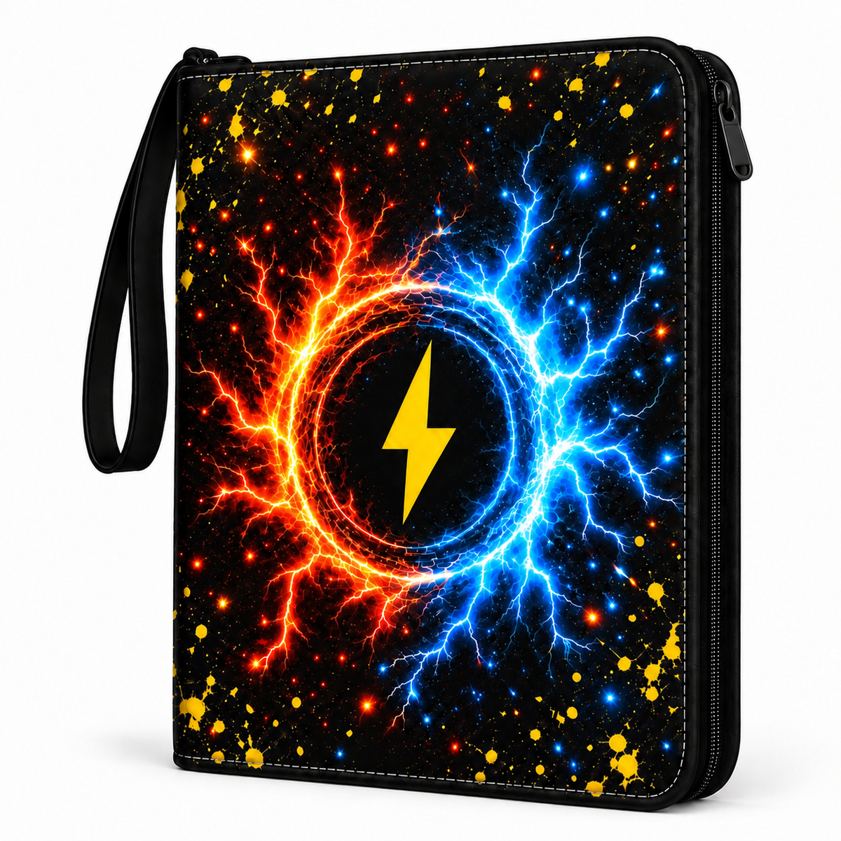 900 Pocket Card Binder, Zipper Closer Double Sided Pokemon Card Binder