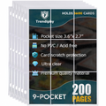 200 Extra Pages (3,600 Pockets)