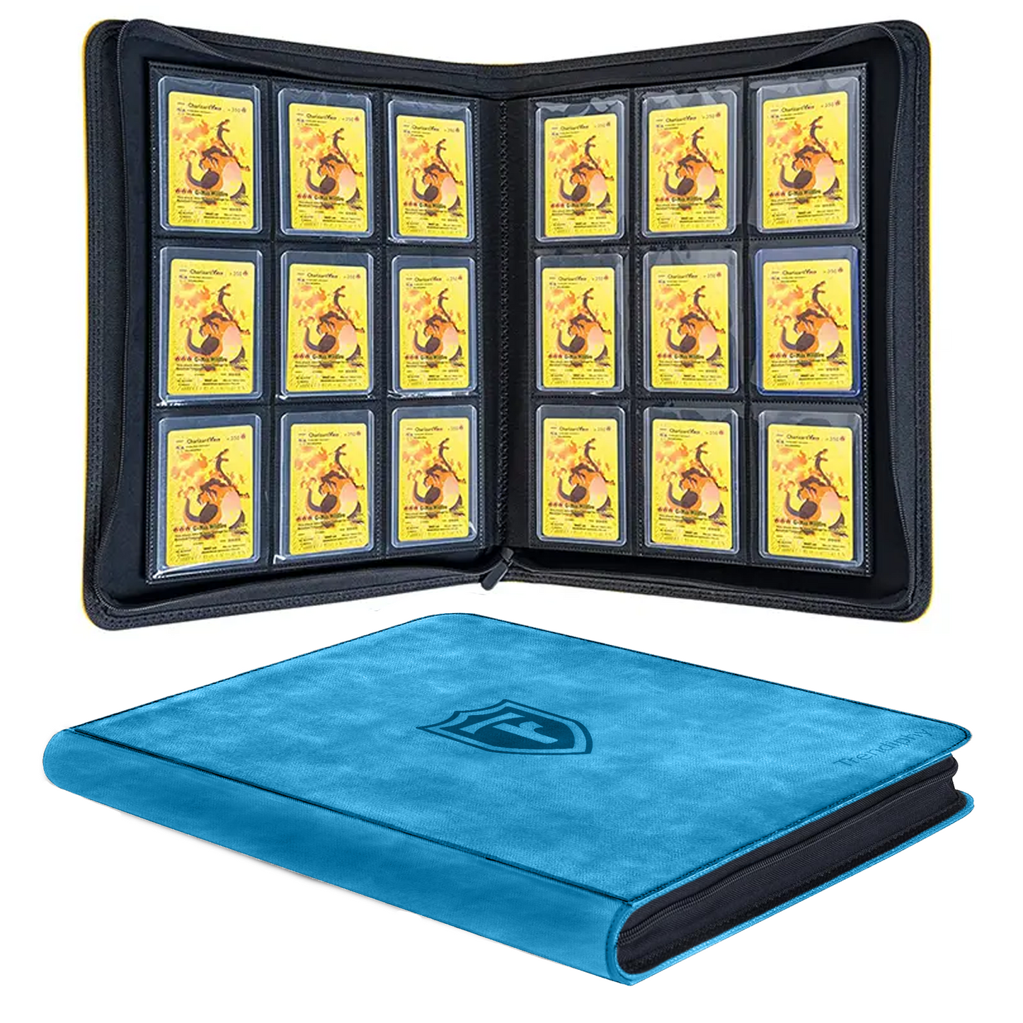 Top Loader Binder Holds 288 Toploaders, Premium Binder For Pokémon, MTG & TCG Cards
