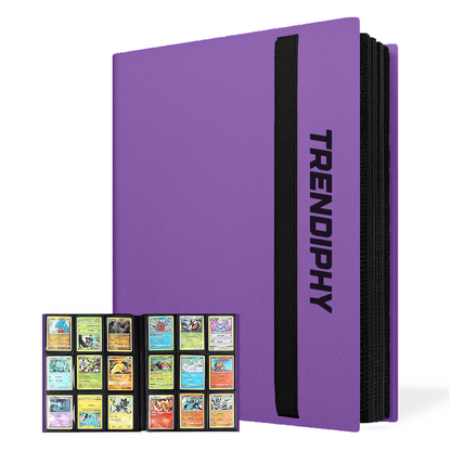 Trading Card Binder 540 Pocket, 30 Pages, 9-Pocket Premium Double Side Pocket Hockey Card Binder