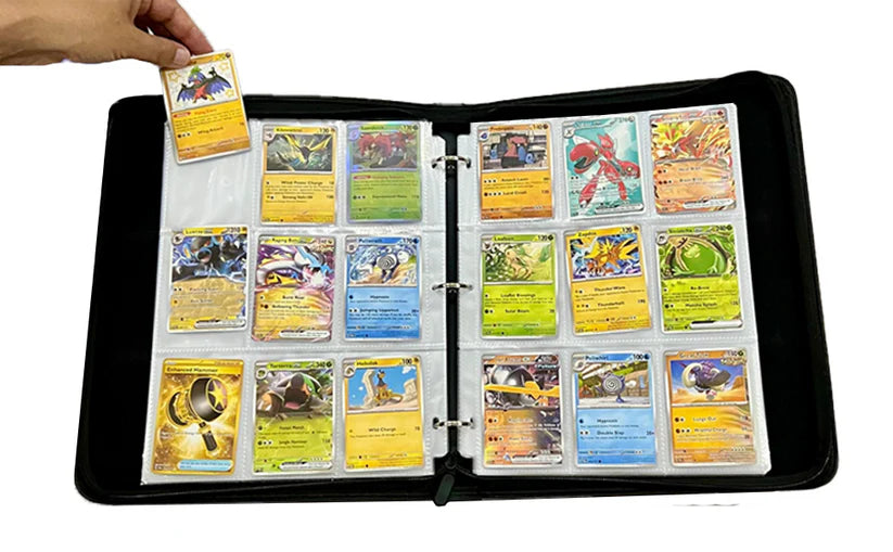 900 Pocket Trading Card Binder 50 Removable Sheets, Premium Zippered Trendiphy 900 Pocket Trading Card Binder 50 Removable Sheets, Premium Zippered Trendiphy